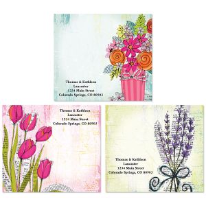 Bouquets Package Labels (3 Designs)