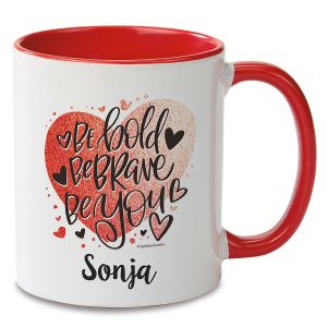 Personalized Be Bold Mug