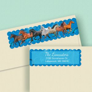 Thoroughbred Connect Wrap Diecut Address Labels
