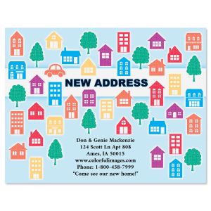 City Move New Address Postcards