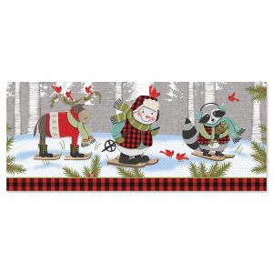 Forest Friends Slimline Holiday Cards