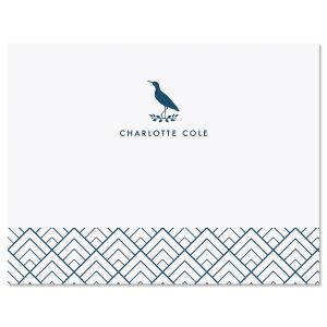 Sandpiper Custom Note Cards