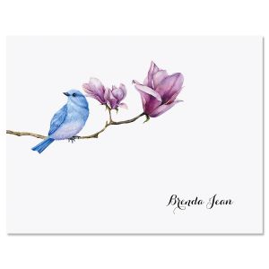 Magnolia Bird Custom Note Cards