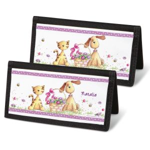 Cats & Dogs Personal Checkbook Covers