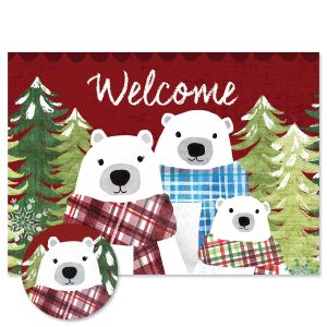 Christmas Bear Family Christmas Cards