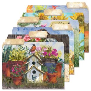 Birdhouses Value Pack File Folders