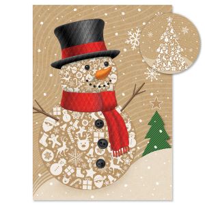 Jolly Snowman Christmas Cards