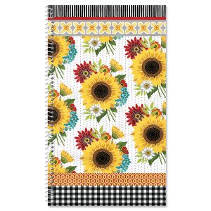 Sunflower Charm Internet Password and Pin Keeper