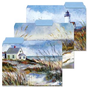 Coastal Gallery File Folders