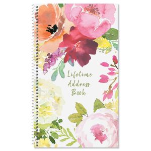 When Flowers Speak Lifetime Address Book