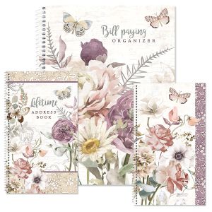 Boho Wildflowers Organizer Books