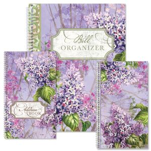 Lilac Bliss Organizer Books