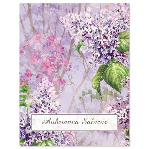 Lilac Bliss Custom Note Cards