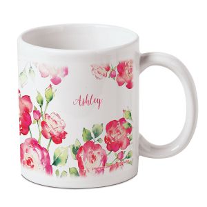 Cup of Roses Custom Mug