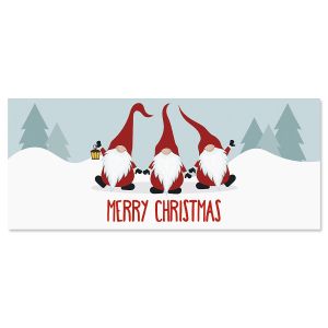 Gnomy Christmas Slimline Holiday Cards