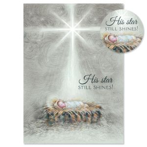Baby Jesus Christmas Cards