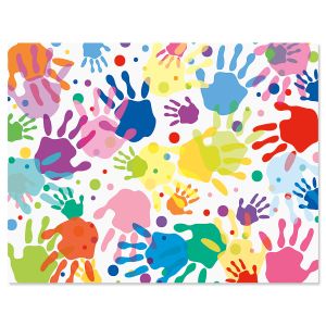 Handprint Note Cards