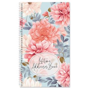 Blooming Pink Lifetime Address Book
