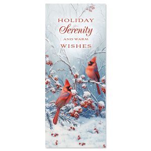 Nature's Joy Slimline Holiday Cards