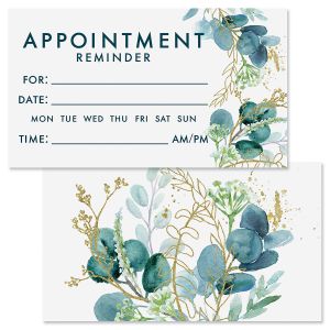 Eucalyptus Appointment Cards