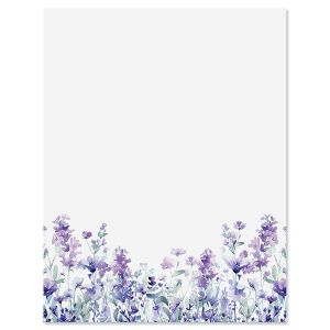 Fields Of Violet Letter Papers