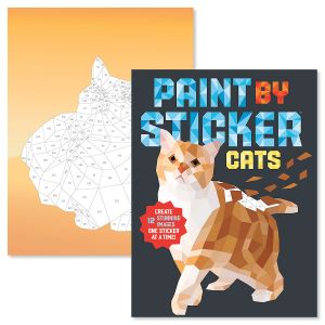 Cats Paint By Sticker Cats Book