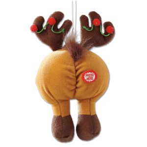 Tootin' Tushie Christmas Reindeer Ornament