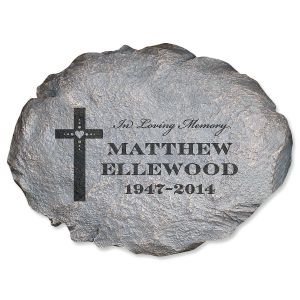 In Loving Memory Custom Garden Stone