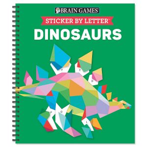 Dinosaurs Sticker by Letter Books