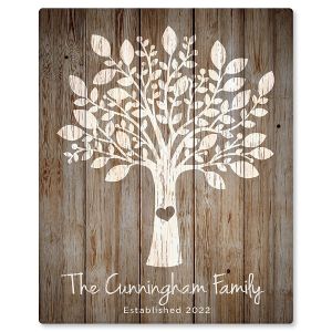 Our Family Tree Custom Canvas