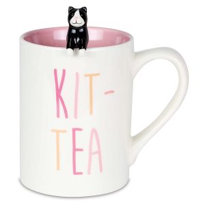 Kit-tea Mug with Spoon 