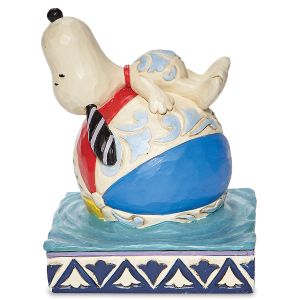 Jim Shore® PEANUTS® Snoopy™ on Beach Ball Figurine