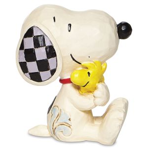 Jim Shore® PEANUTS® Mini Snoopy™ & Woodstock Figurine