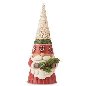 Christmas Gnome with Holly Figurine by Jim Shore®