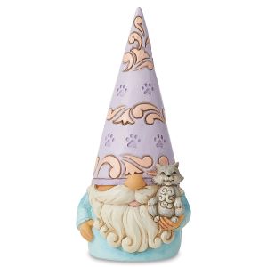 Gnome with Cat Figurine by Jim Shore®