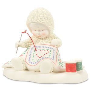 Snowbabies™ Embroidered in Love Figurine