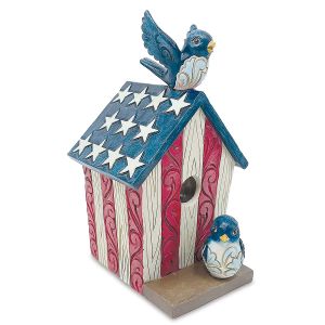 Patriotic Birdhouse by Jim Shore®