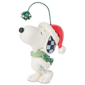 Mini Snoopy™ Christmas Hat Figurine by Jim Shore®