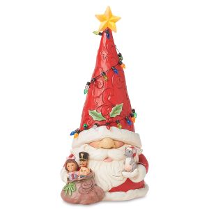 Christmas Gnome with Lighted Hat by Jim Shore®