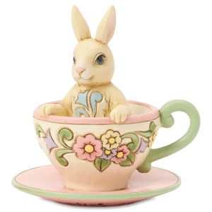 Mini Bunny In Tea Cup by Jim Shore®