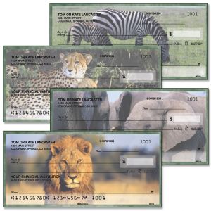 Wildlife of Africa Personal Checks