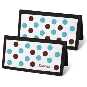 Pastel Dots Personal Checkbook Covers