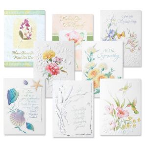 Deluxe Sympathy Greeting Card Value Pack