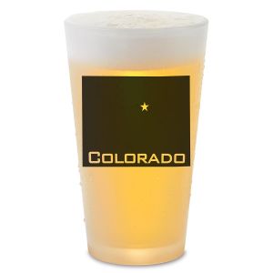 State Silhouette Pub Personalized Pint Glass