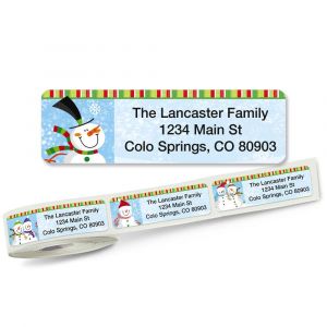 Address Labels Roll & Rolled Return Address Labels | Colorful Images