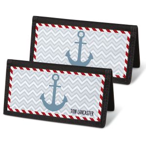 Nautical Chic Personal Checkbook Covers