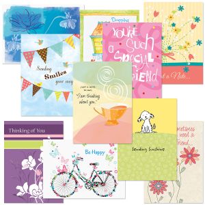 Bright Moments Thinking of You Greeting Cards