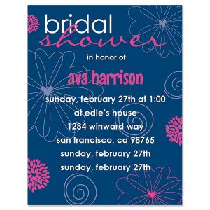 Charming Bride Invitation