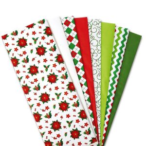 Christmas Prints and Solids Tissue Value Pack