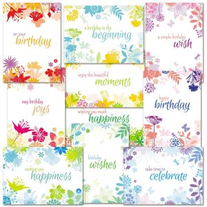 Botanical Birthday Cards